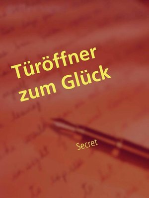 cover image of Türöffner zum Glück